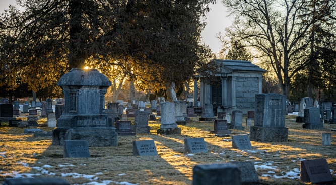 Cemeteries as Muse